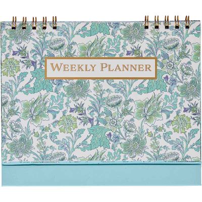Fresh Blooms Weekly Desk Planner