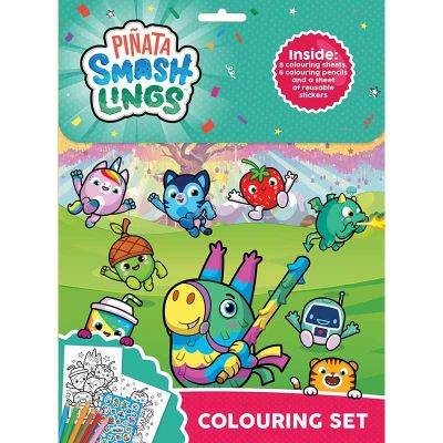 Pinata Smashlings Colouring Set