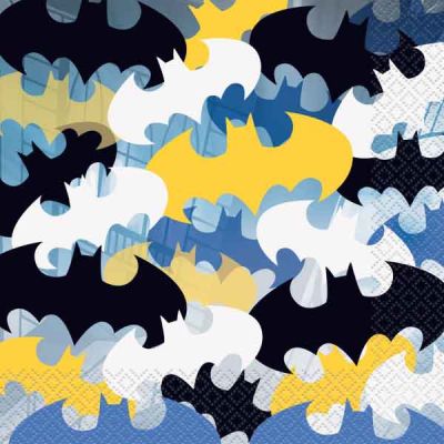 Batman Napkins (pack quantity 16)