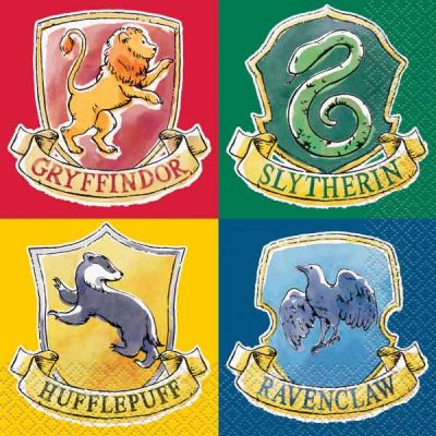 Harry Potter Napkins (pack quantity 16)