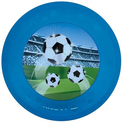 21cm Soccer Fans Reusable Party Plate