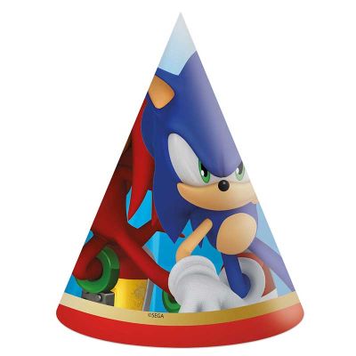 Sonic Paper Hats (pack quantity 6)
