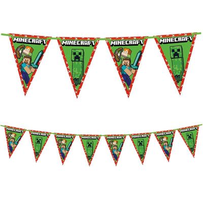 Minecraft Paper Triangle Flag Banner