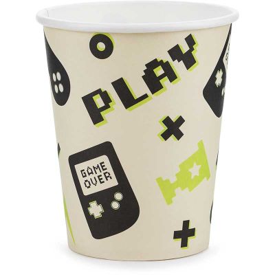 220ml Gamer Cups (pack quantity 6)