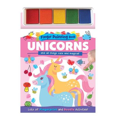 Unicorn Finger Painting Book