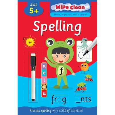 Spelling Wipe Clean Book