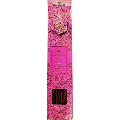 40pc Rose Incense Sticks With Holder