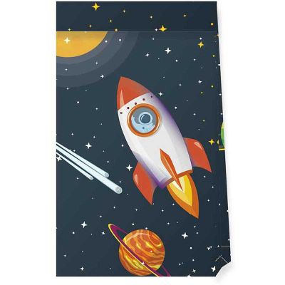 Rocket Space Paper Party Bags (pack quantity 4)