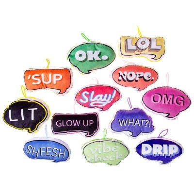 15cm Plush Text