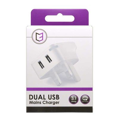Dual Usb Mains Charger