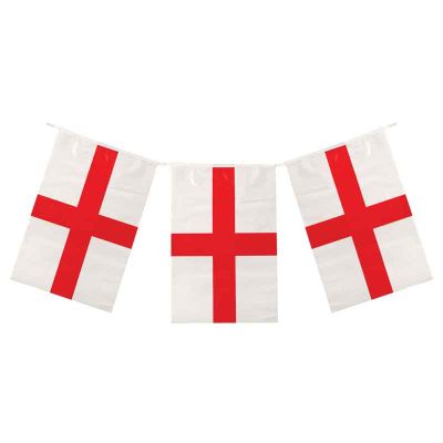 10m St George Flag Bunting