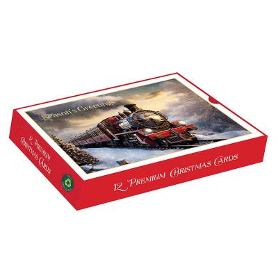 Frosty The Snowman Landscape Premium Boxed Cards (pack quantity 12)