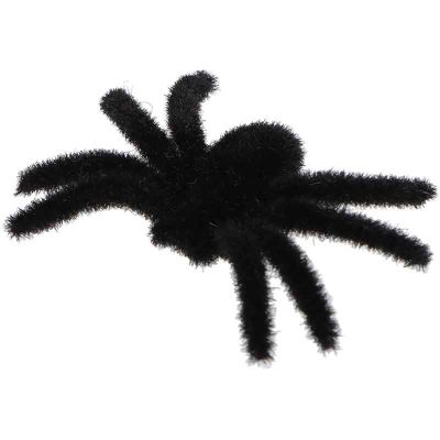 7x5.5cm Black Furrry Spider