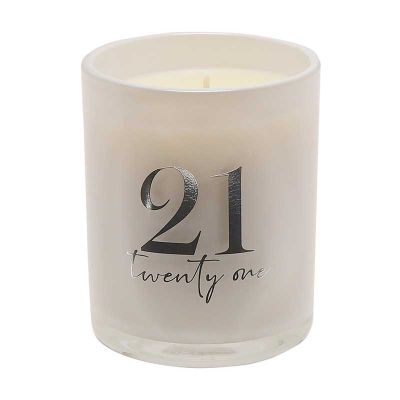 120g Milestones 21 Champagne Candle