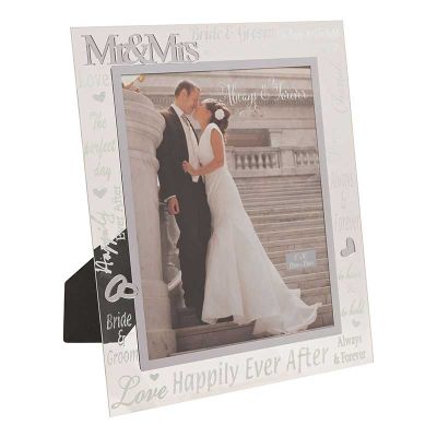 8x10 Inch Wedding 3d Words Mirror Frame