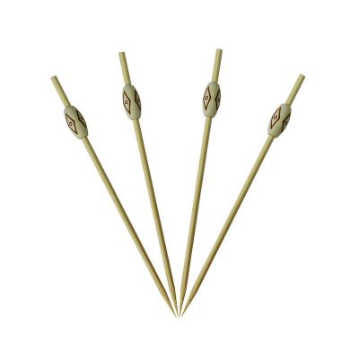 Pyrography Decorated Toothpicks (pack quantity 24)