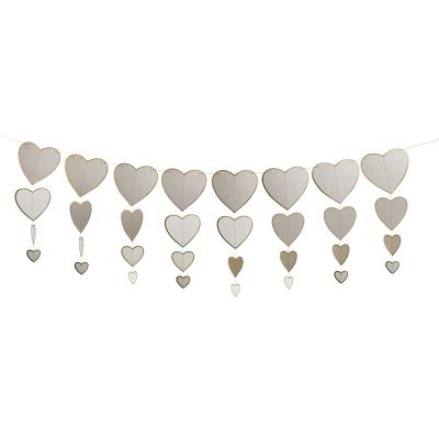 3m Engaged Heart Card Garland