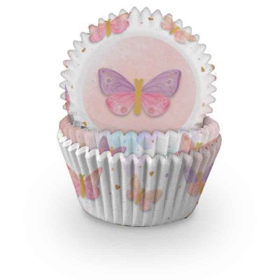 Butterfly Cupcake Cases (pack quantity 60)