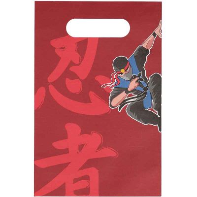 Ninja Paper Party Bags (pack quantity 10)