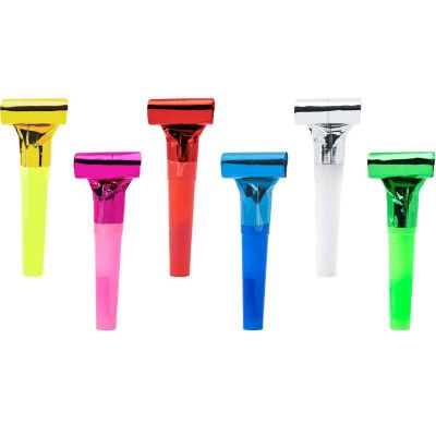 Assorted Party Whistles (pack quantity 6)