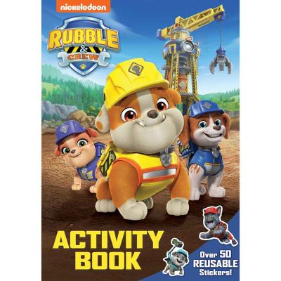 Paw Patrol Rubble & Crew Activity  Book