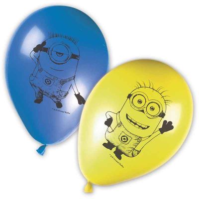 Minions The Rise Of Gru Balloons (pack quantity 8)