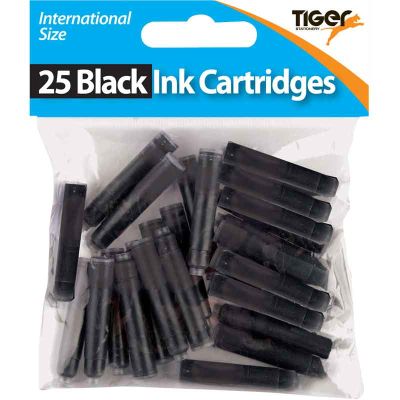 25pc Black Ink Cartridges