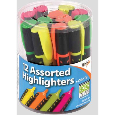 Highlighters Tub 12s