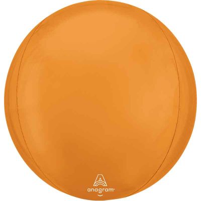 Orbz Vibrant Orange Foil Balloon