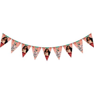 Moana Ii Sailing Spirit Paper Triangle Flag Banner