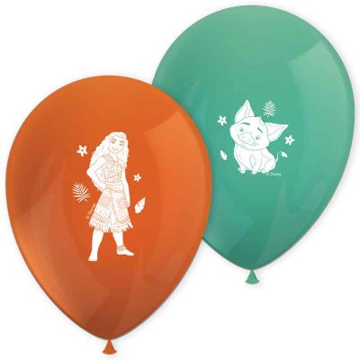 Moana Ii Sailing Spirit Latex Balloons (pack quantity 8)