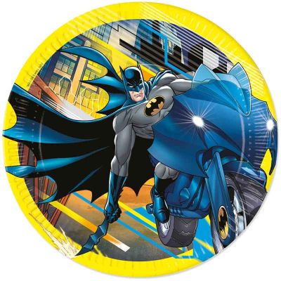 23cm Batman Rogue Rage Paper Plates (pack quantity 8)