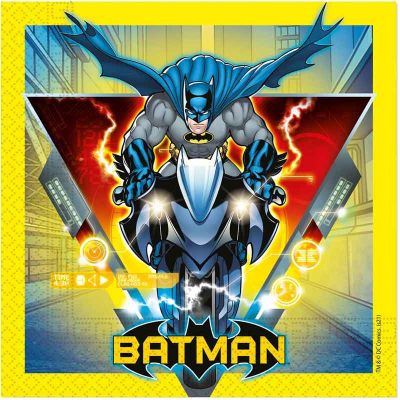 Batman Rogue Rage Paper Napkins (pack quantity 20)