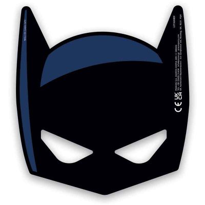 Batman Rogue Rage Die-cut Paper Masks (pack quantity 6)