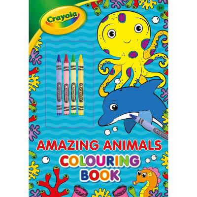 Crayola Amazing Animals Colouring Book