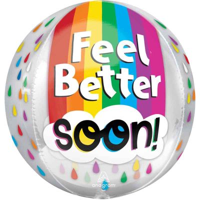 Feel Better Soon! Orbz Balloon