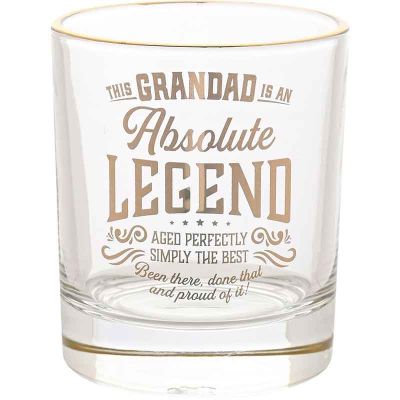Grandad Harvey Makin Legend Tumbler Glass