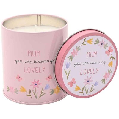 Mum Love Life Tin Candle