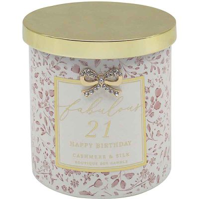 Happy Birthday 21st Candle