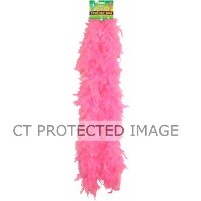 150cm Baby Pink Feather Boa