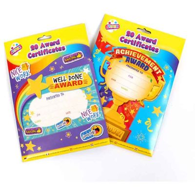 Award Certificates (pack quantity 20)