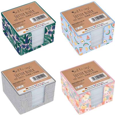 400 Sheets Designer Jotter Block In Cdu