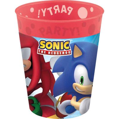 250ml Sonic Speed Party Reusable Cups (pack quantity 4)