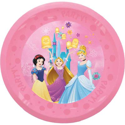 21cm Princess Live Your Story Party Reusable Plates (pack quantity 4)