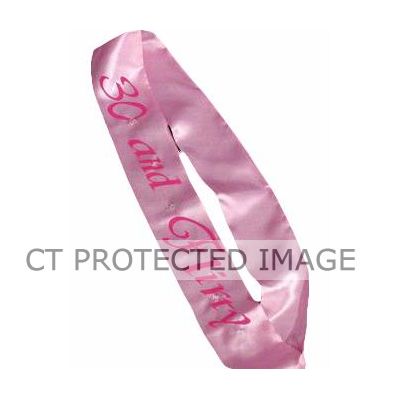 Pink Flashing Sash 30 & Flirty