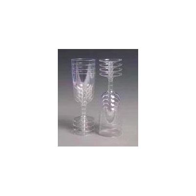  Plastic Wine Glasses (pack quantity 8) 