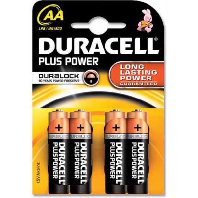 Duracell Aa Plus Power   (pack quantity 4) X20