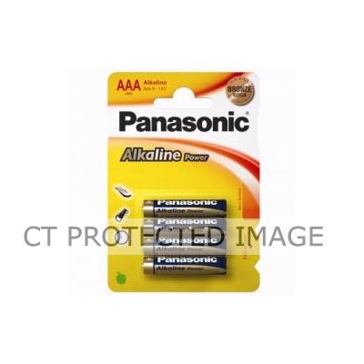  Lr03b4 Aaa Alkaline Panasonic   (pack quantity 4) X12