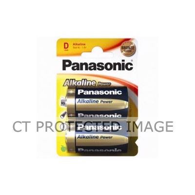  Lr20apb/2bp D Alkaline Panasonic   (pack quantity 2) X12