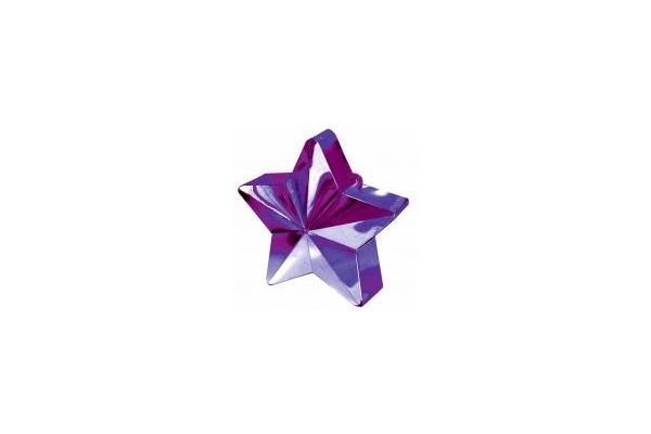 Purple Star Balloon Weight